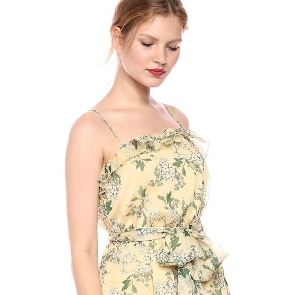 NWT Keepsake Women's Luscious Floral Ruffed Dress - Picture 2 of 14